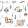 image:imageLuvable Friends Little Treasure Flannel Receiving Blankets 4pkForest Animal Friends