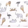 image:imageLuvable Friends Little Treasure Flannel Receiving Blankets 4pkSafari Adventure