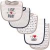 image:imageLuvable Friends Unisex Baby Bib and Burp Cloth Set Boy Thank Heaven One SizeBoy Daddy