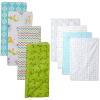 image:imageLuvable Friends Boy Cotton Flannel Burp Cloth 8Pack ABC Basic ElephantAbc Basic Elephant