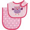 image:imageLuvable Friends Unisex Baby Bib and Burp Cloth Set Blue One SizePink