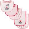 image:imageLuvable Friends Unisex Baby Bib and Burp Cloth Set Boy Thank Heaven One SizeGirl Daddy