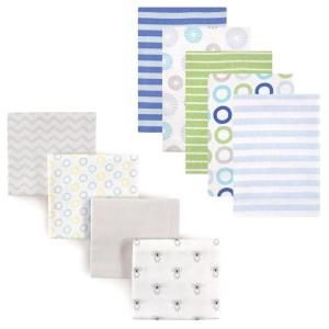 image:imageFlannel Receiving Blanket 9PackBlue CirclesKoala