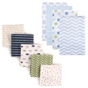 image:imageFlannel Receiving Blanket 9PackRhinoChevron