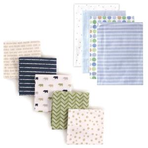 image:imageFlannel Receiving Blanket 9PackRhinoDots