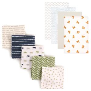 image:imageFlannel Receiving Blanket 9PackRhinoFox