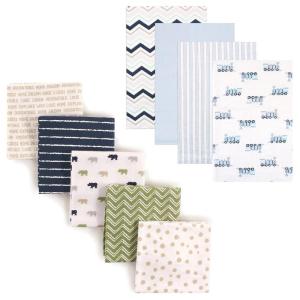 image:imageFlannel Receiving Blanket 9PackRhinoTrains