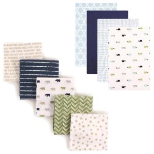 image:imageFlannel Receiving Blanket 9PackRhinoTurtles