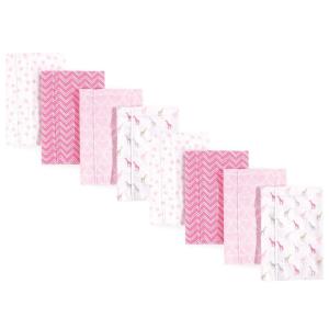 image:imageLuvable Friends Cotton Poly Flannel Burp Cloths Multipack Boy Feathers 8Pack One SizeGiraffe 8pack