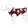 image:imageLuvable Friends Dog Pet Dog and Cats Cotton TShirts 2pk Bananas Space SmallBurgundy Floral Botanical