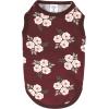 image:imageLuvable Friends Dog Pet Dog and Cats Cotton TShirts 2pk Bananas Space SmallBurgundy Floral Houndstooth