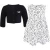 image:imageLuvable Friends Hudson Baby Dress and Blouse 2pcBlack White Floral