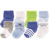 image:imageLuvable Friends Unisex Baby Baby Cotton Rich Terry Socks 16PackBlue Mommy