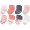 image:imageLuvable Friends Unisex Baby Baby Cotton Rich Terry Socks 16PackGirl Pink Polka Dot