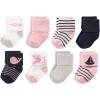 image:imageLuvable Friends Unisex Baby Baby Cotton Rich Terry Socks 16PackSailboat