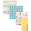 image:imageLuvable Friends Unisex Baby Cotton Flannel Receiving Blankets Koala 7Pack One SizeAbc 7pack