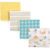 image:imageLuvable Friends Unisex Baby Cotton Flannel Receiving Blankets Koala 7Pack One SizeAbc 7pack