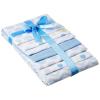 image:imageLuvable Friends Unisex Baby Cotton Flannel Receiving Blankets Koala 7Pack One SizeBlue Dots 7pack