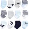 image:imageLuvable Friends Unisex Baby Cotton Rich Baby Terry Socks 24PackAirplane