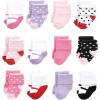 image:imageLuvable Friends Unisex Baby Cotton Rich Baby Terry Socks 24PackCoral Lilac Mary Janes