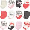 image:imageLuvable Friends Unisex Baby Cotton Rich Baby Terry Socks 24PackLeopard