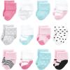 image:imageLuvable Friends Unisex Baby Cotton Rich Baby Terry Socks 24PackMint Pink Mary Janes