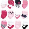 image:imageLuvable Friends Unisex Baby Cotton Rich Baby Terry Socks 24PackNavy Mary Janes