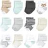 image:imageLuvable Friends Unisex Baby Cotton Rich Baby Terry Socks 24PackOwl