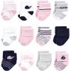 image:imageLuvable Friends Unisex Baby Cotton Rich Baby Terry Socks 24PackSailboat