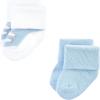image:imageLuvable Friends Unisex Baby Newborn and Baby Terry SocksBlue Navy Sneakers