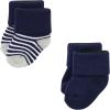 image:imageLuvable Friends Unisex Baby Newborn and Baby Terry SocksBlue Navy Sneakers