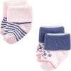 image:imageLuvable Friends Unisex Baby Newborn and Baby Terry SocksCoral Mint Aztec