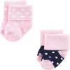 image:imageLuvable Friends Unisex Baby Newborn and Baby Terry SocksNavy Mary Janes