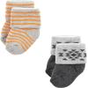 image:imageLuvable Friends Unisex Baby Newborn and Baby Terry SocksOrange Blue Aztec