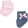 image:imageLuvable Friends Unisex Baby Newborn and Baby Terry SocksPink Scroll 12pack