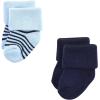 image:imageLuvable Friends Unisex Baby Newborn and Baby Terry SocksRed Navy Sneakers 12pack