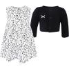 Black White Floral