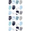 image:imageLuvable Friends Unisex Baby Cotton Rich Baby Terry Socks 24PackMint Navy Stripes