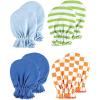 image:imageLuvable Friends Unisex Baby Cotton Scratch MittensBlue Green