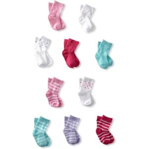 image:imageLuvable Friends 10Pairs Baby Socks Gift SetPink