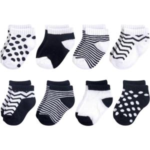 image:imageLuvable Friends Baby Fun Essential Socks MultipackBlack White