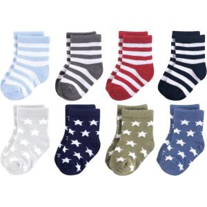 image:imageLuvable Friends Baby Fun Essential Socks MultipackStars Black Blue