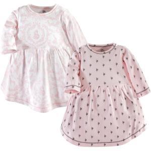 image:imageLuvable Friends Hudson Baby LongSleeve Dresses 2pkBlossom Lace
