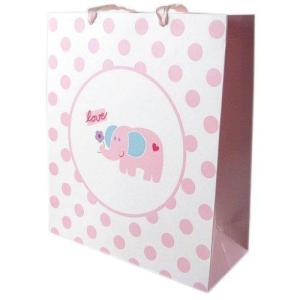 image:imageLuvable Friends Ribbon Handle Gift Bag Pink Discontinued by ManufacturerPink