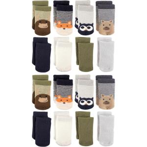 image:imageLuvable Friends Unisex Baby Baby Cotton Rich Terry Socks 16PackFox Owl