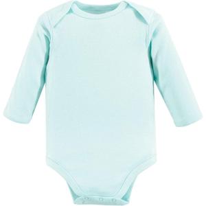 image:imageLuvable Friends Unisex Baby Cotton BodysuitsAqua Longsleeve