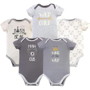 image:imageLuvable Friends Unisex Baby Cotton BodysuitsBear