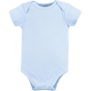 image:imageLuvable Friends Unisex Baby Cotton BodysuitsBlue Shortsleeve