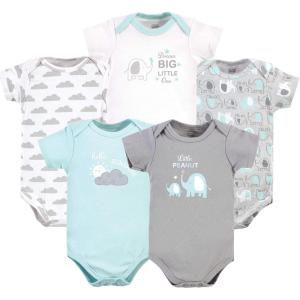 image:imageLuvable Friends Unisex Baby Cotton BodysuitsBoy Basic Elephant