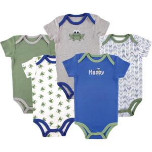 image:imageLuvable Friends Unisex Baby Cotton BodysuitsFrog